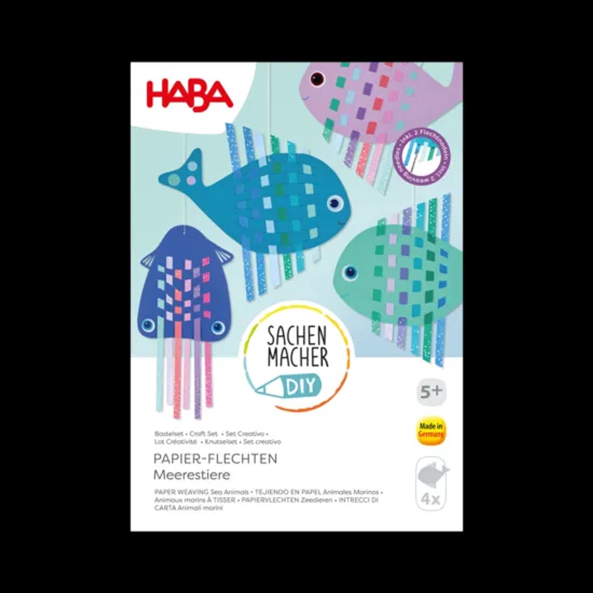 Haba | Knutselset Papiervlechten Zeedieren
