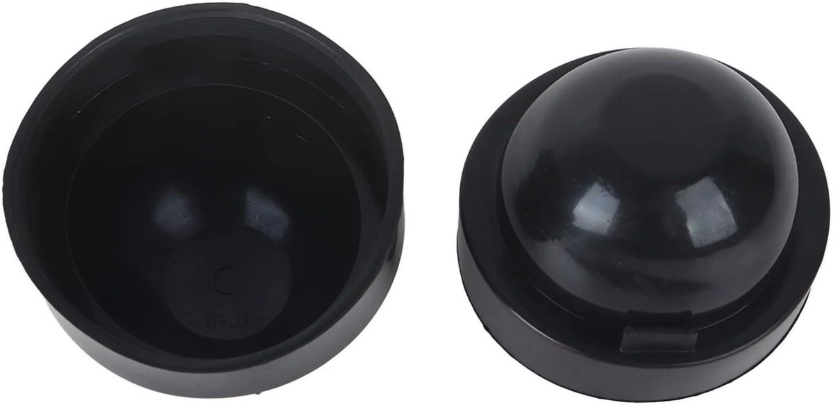 Koplamp Stofhoes - Afdichtkap Koplamp - Koplampen Beschermen - Waterdicht PVC-Rubber - 90 mm - Zwart
