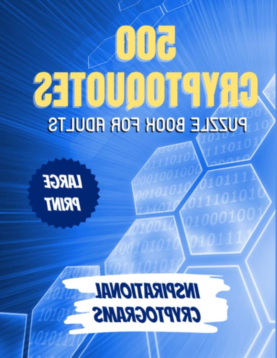 Cryptogram Puzzelboek - Cryptogrammen Puzzels - Geheugen Verbeteren - 500 Puzzels - Large Print - Niet gespecificeerd