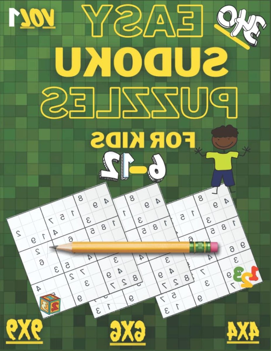 Sudoku Puzzelboek - Logica Spel - Kinderen Leren - 3 Verschillende Groottes - 8.5 x 11 inch - Niet gespecificeerd