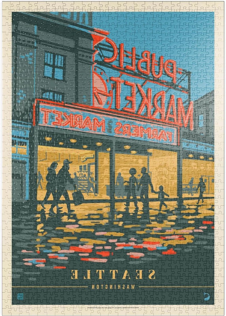 Legpuzzel - Puzzel 1000 stukjes - Ontspannen tijdverdrijf - Hoge resolutie print - 1000 stukjes - Meerdere kleuren