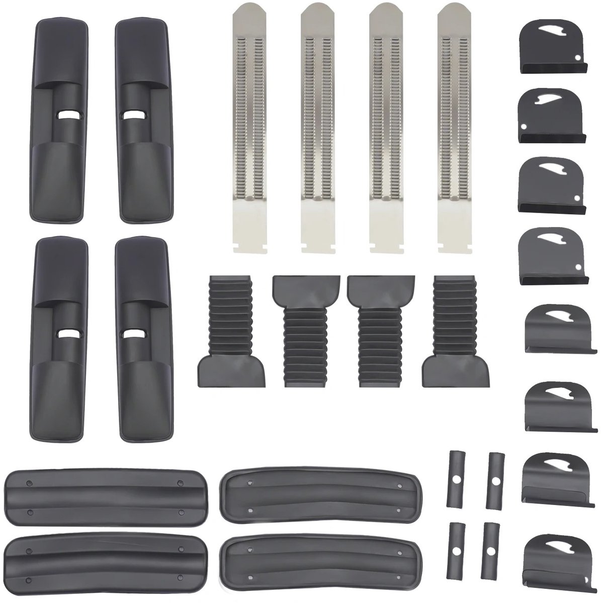 Dakdragers Auto - Imperiaal Aluminium - Bagage Vervoeren - Universele Pasvorm - 75 kg Laadvermogen - Zwart – foto 2