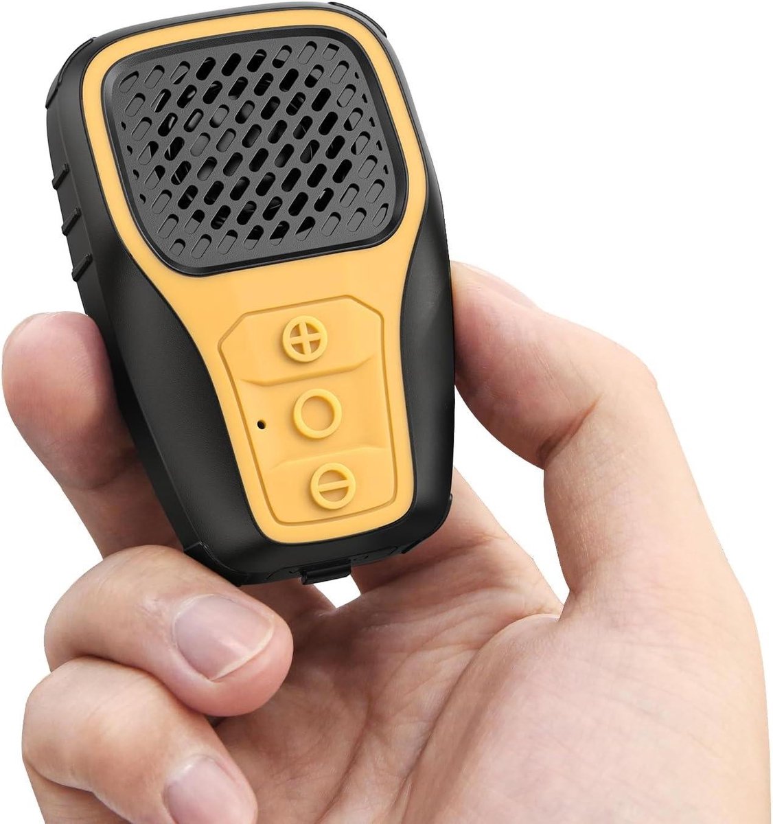 Draagbare Bluetooth Speaker - Clip-on Speaker Mini - Muziek Luisteren Onderweg - IP67 Waterdicht - 64g - Geel