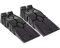 VIEMAE Autohellingen / Oprijrampen - Set van 2 - Laadvermogen 2268kg per helling - Voor garageonderhoud - Voor auto's, vrachtwagens