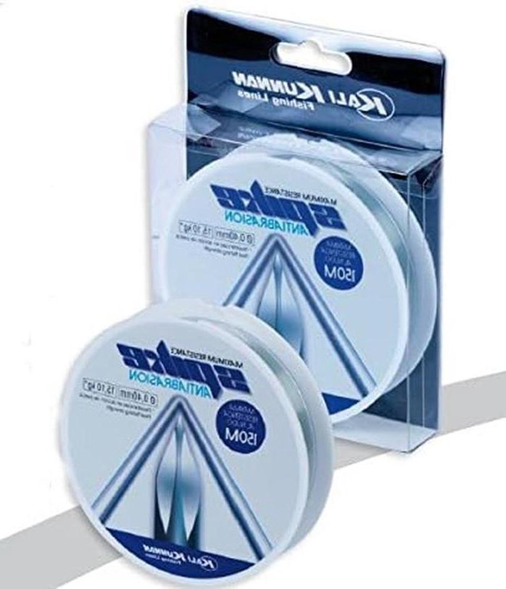 Monofilament Vislijn - Visdraad Slijtvast - Zwaar Vissen - Hoge Weerstand Slijtage - 0.260 mm - Transparant