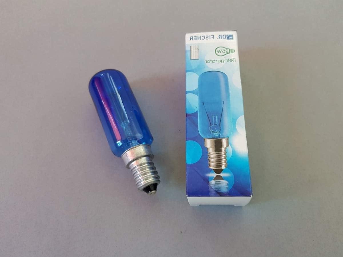 Koelkastlamp Blauw - Koelkastverlichting LED - Verlichting Binnenin - E-14 Fitting - 25 Watt - Blauw