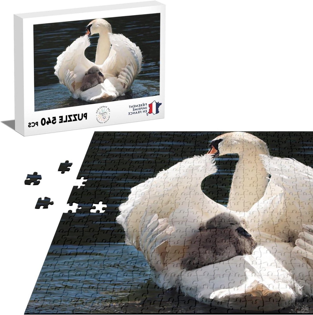 Klassieke Puzzel - Legpuzzel - Ontspannen Tijdverdrijf - Gedrukt in Frankrijk - 540 Stukjes - Natuur