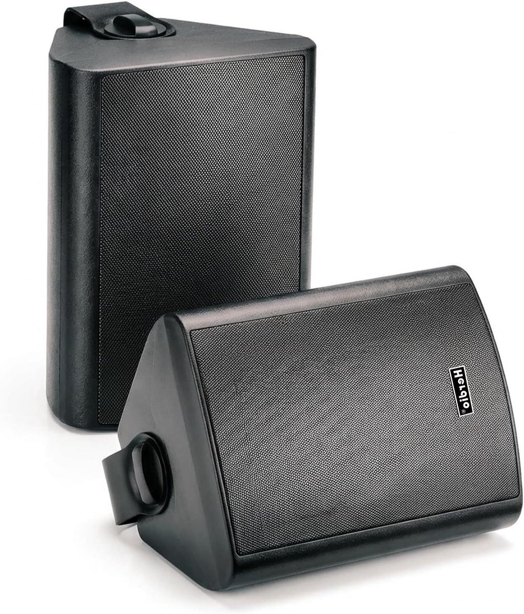 Bluetooth Buitenluidspreker - Outdoor Speaker - Muziek Streamen Buiten - Waterdicht Ontwerp - 525 Inch - Zwart