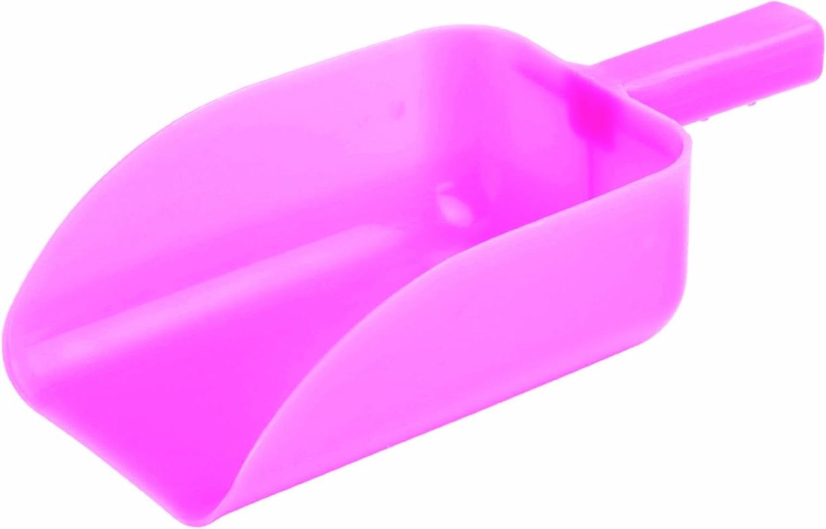 Voer Schep - Schep Kunststof - Paarden Voeren - Lichtgewicht Handzaam - Niet gespecificeerd - Roze