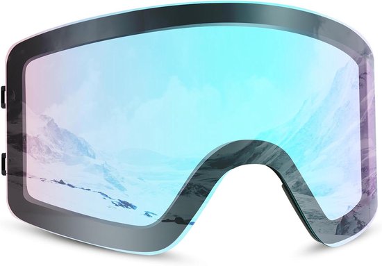 Skibril met Magnetische Lens - Sneeuwbril Wintersport - Skiën en Snowboarden - Verwisselbare Magnetische Lenzen