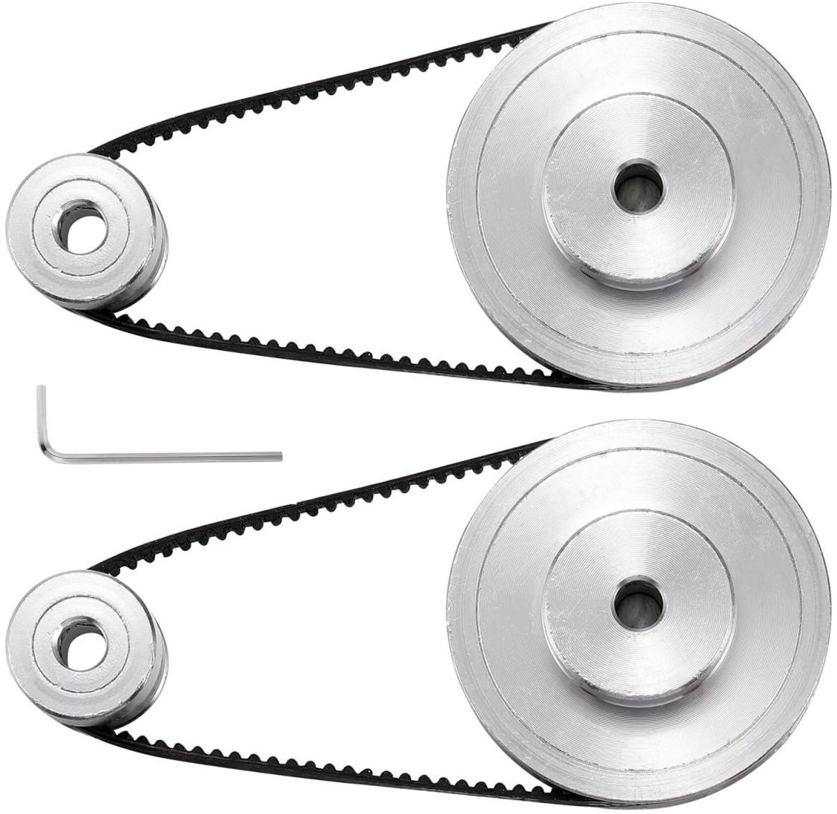 Synchrone Wiel Set - Timing Pulley Riem - 3D Printer Onderdelen - Soepele Transmissie