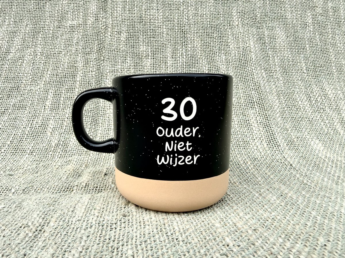 25 jaar - Halve abraham - Halve abraham 25 jaar - 25 jaar mok - 25 jaar verjaardag versiering - 25 jaar verjaardag - 25 jaar cadeau verjaardag - 25 jaar cadeau - Koffiemok - Mokken - Koffiebeker - Theeglazen - Thee cadeau