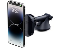 iOttie Velox Pro - Magnetische Telefoonhouder Auto Raam/Dashboard - Compatibel met MagSafe / QI - CryoFlow tegen Oververhtiting - Incl. 18W USB-C Autolader