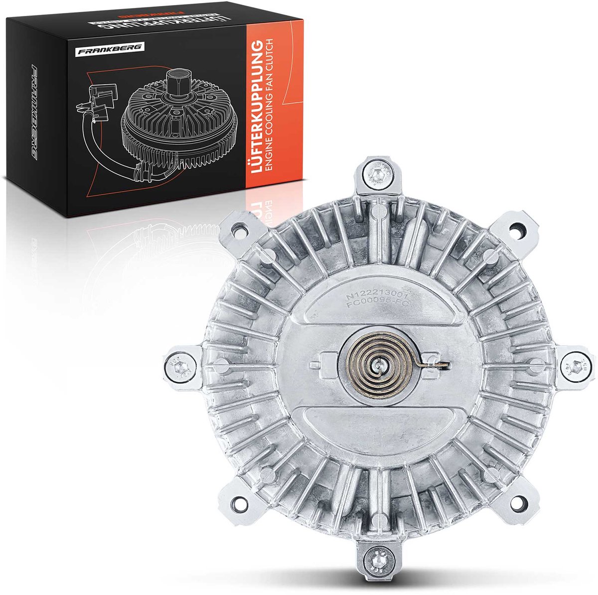 Frankberg 1x Visco-koppeling voor Mitsubishi Pajero II Pajero Sport I