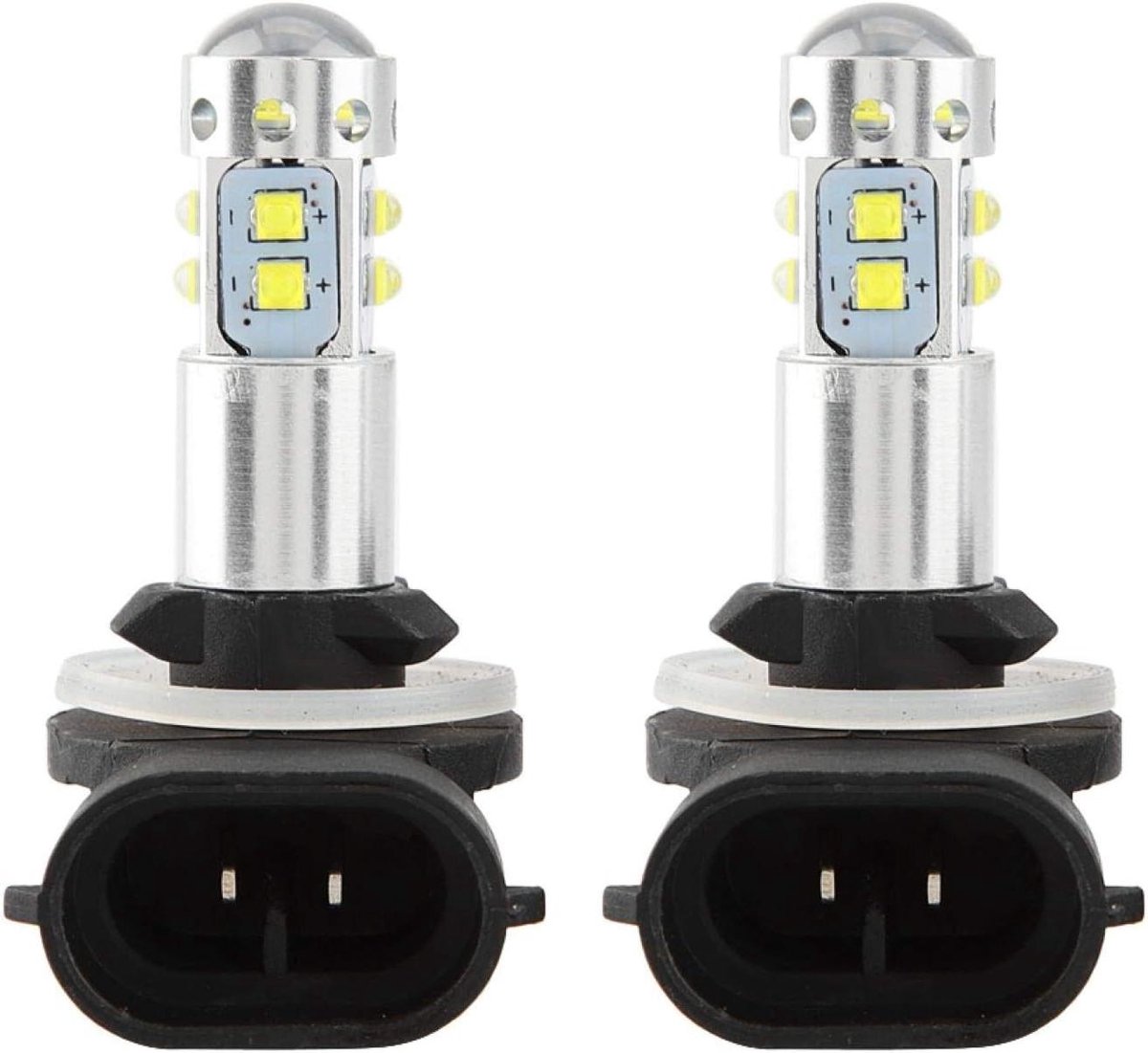 LED Mistlampen - Dagrijlampen Koplampen - Verbeter Zichtbaarheid - COB LED Technologie - 50 Watt - Wit