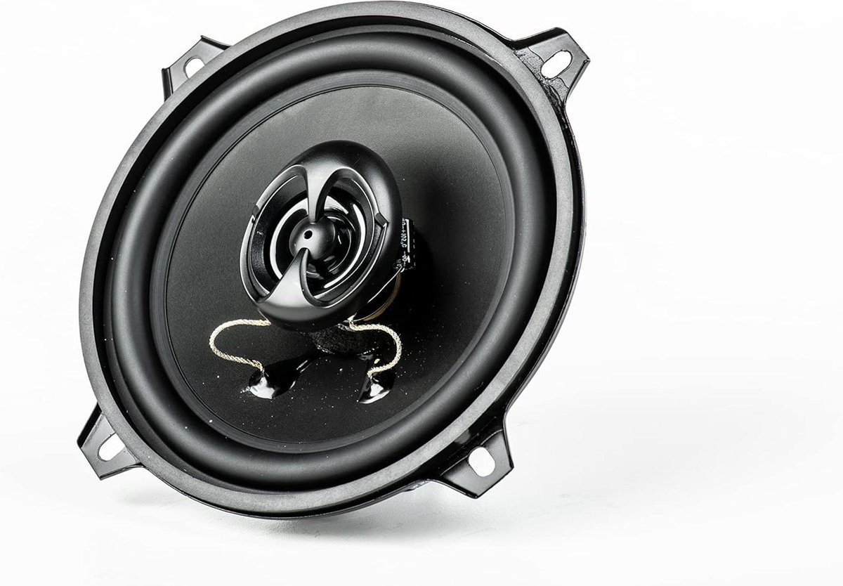 Coaxiale Autoluidsprekers - Autodeur Luidsprekers - Auto Audio Upgrade - Brits Ontwerp - 13 cm - Zwart