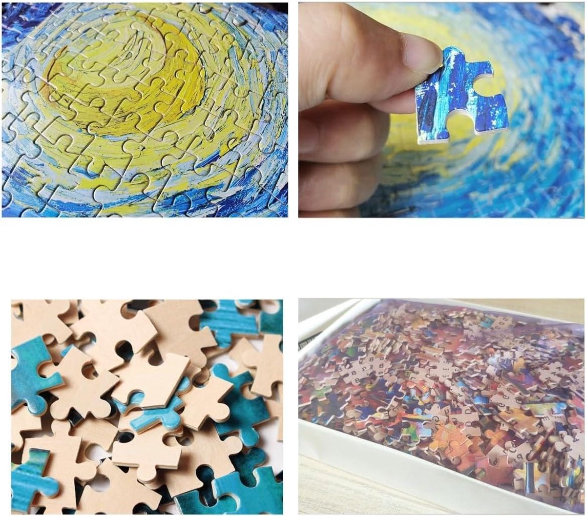 Houten Puzzel Kat - Legpuzzel Volwassenen - Ontspanning en Woondecoratie - Letters op Achterkant - 1000 Stukjes - Niet gespecificeerd