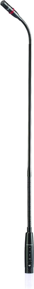 Zwanenhals Microfoon - Verwisselbare Capsules - Professionele Opnames - Drie Patronen - 24 Inch - Zwart