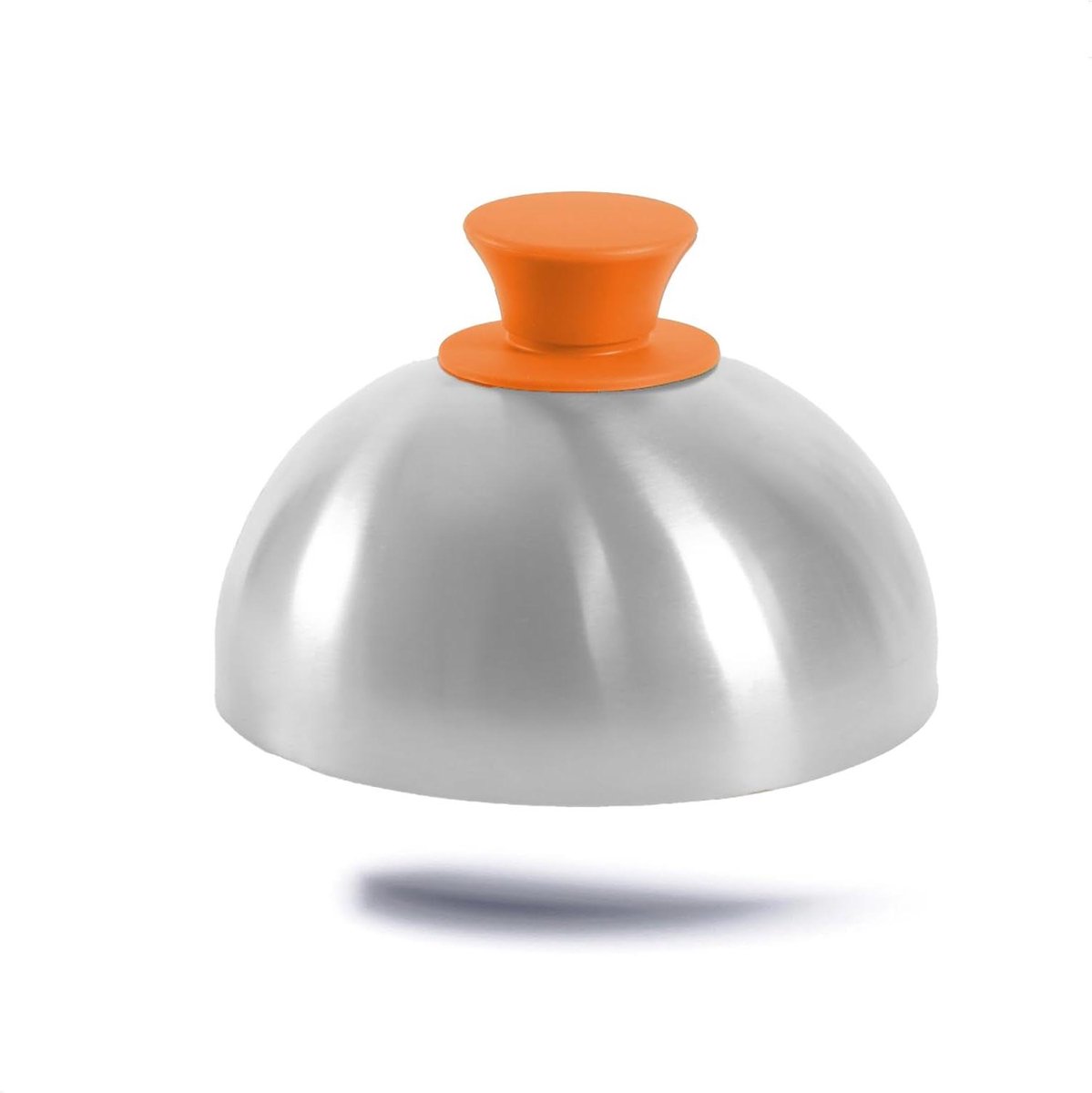 Burgerkap - Afdekkap Grill - Kaas Smelten - Hittebestendige handgreep - Diameter 15cm - Zilver