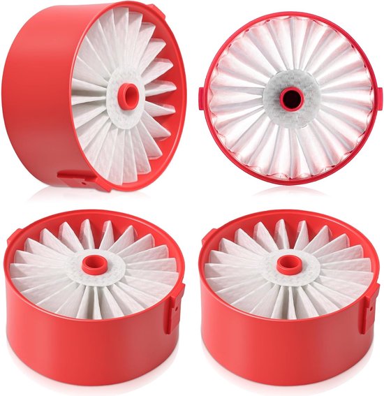 4 stucks filters ter vervanging stofzuigerfilter - Black and Decker stofzuigerfilter - voor BSV2020 BSV2020G BSV2020P Diverse modellen
