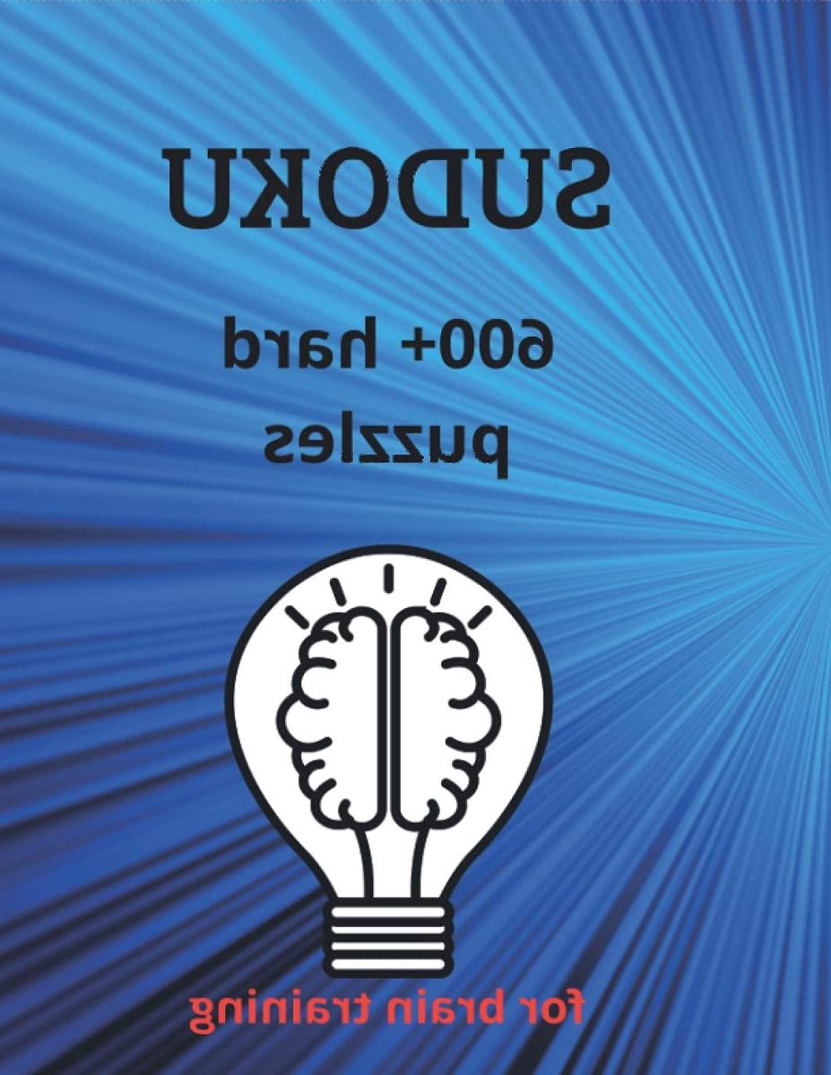 Sudoku Puzzelboek - Hersentrainingspellen - Mentale Uitdaging - Meer dan 600 Puzzels - 21.59 x 27.94 cm - Niet gespecificeerd