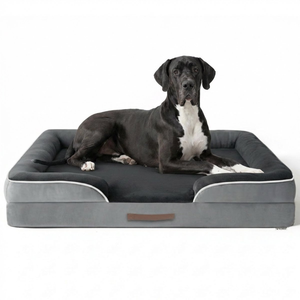 HomeBlend Orthopedische hondenmand 121 x 89 cm - Hondenmand XXL - Voor Extra Grote Honden - Hondenmand Grote Honden - Stevige Hondenmand
