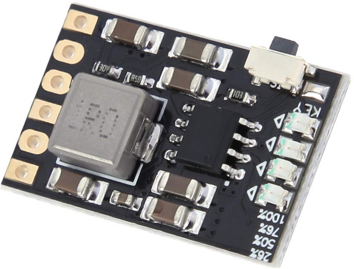 Store_8 - Lithium Battery Charging Card Module - 4in1 Batterijlader - Zwart - Bescherming tegen overbelasting - Geschikt voor Lithium Ion Batterij ...