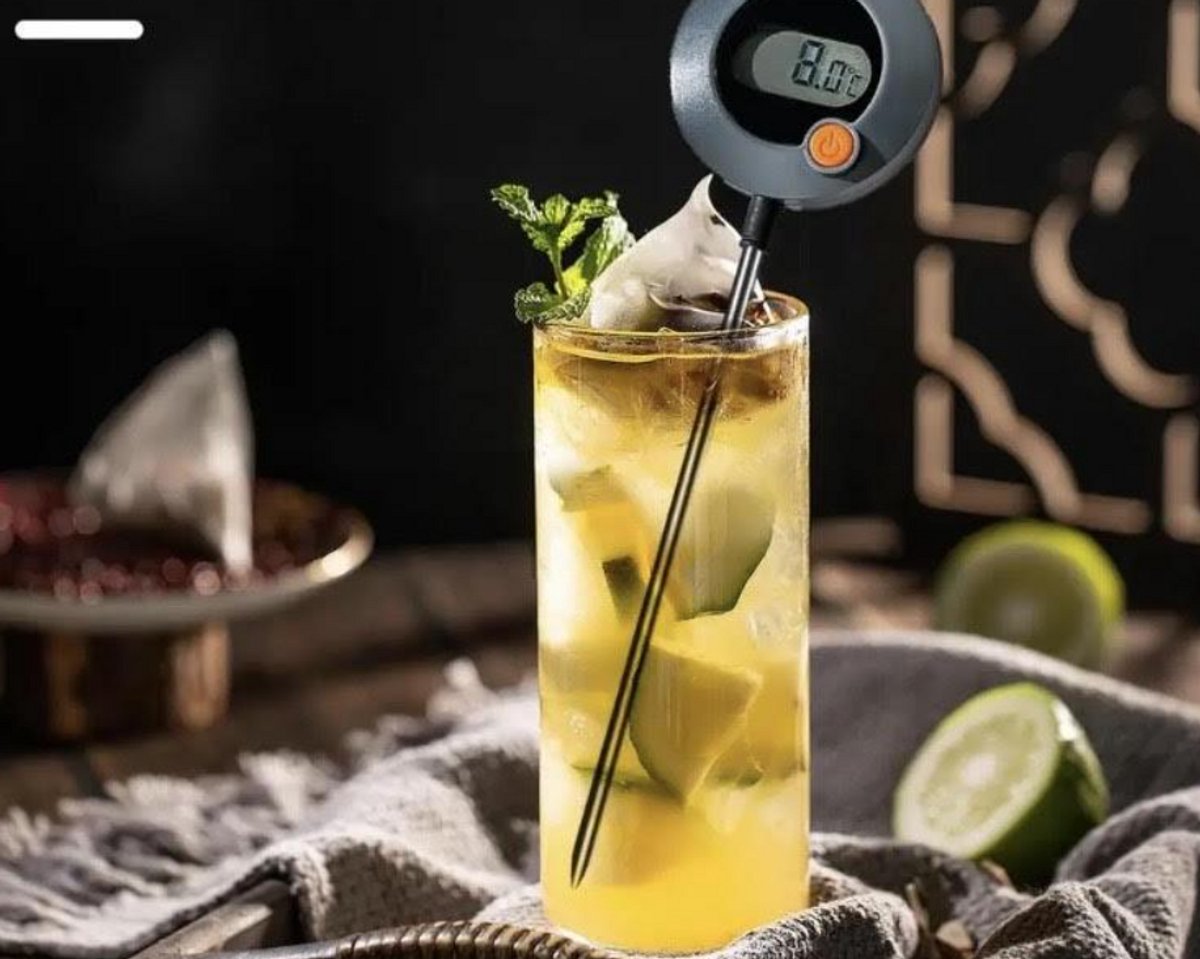 Digitale thermometer, ideaal om de temperatuur van voedsel te meter