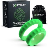 Dailyplay Glow in the Dark Cockring – One Size Fits All - Siliconen Penisring Set – Seks Toys voor Koppels en Mannen – Ballstretcher Verstelbaar - Seksspeeltjes – Sex Toys