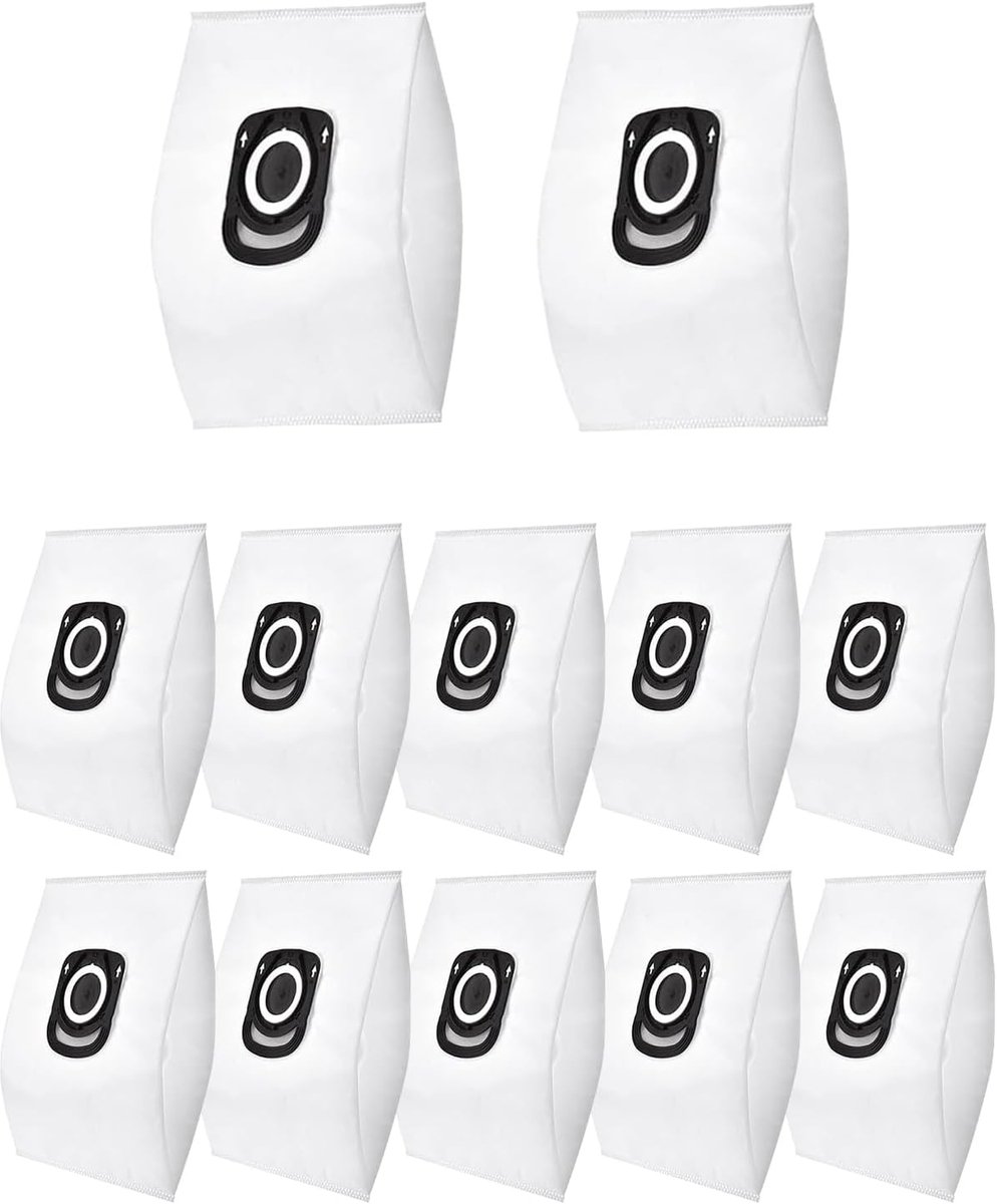 12 stuks zakken voor Rowenta Hygiene + , ZR200520 ZR200720 stofzuiger- compatibel met Silence Force- Compact Power- X-Trem Power (RO64xx, RO63xx, RO68xx, RO39xx)