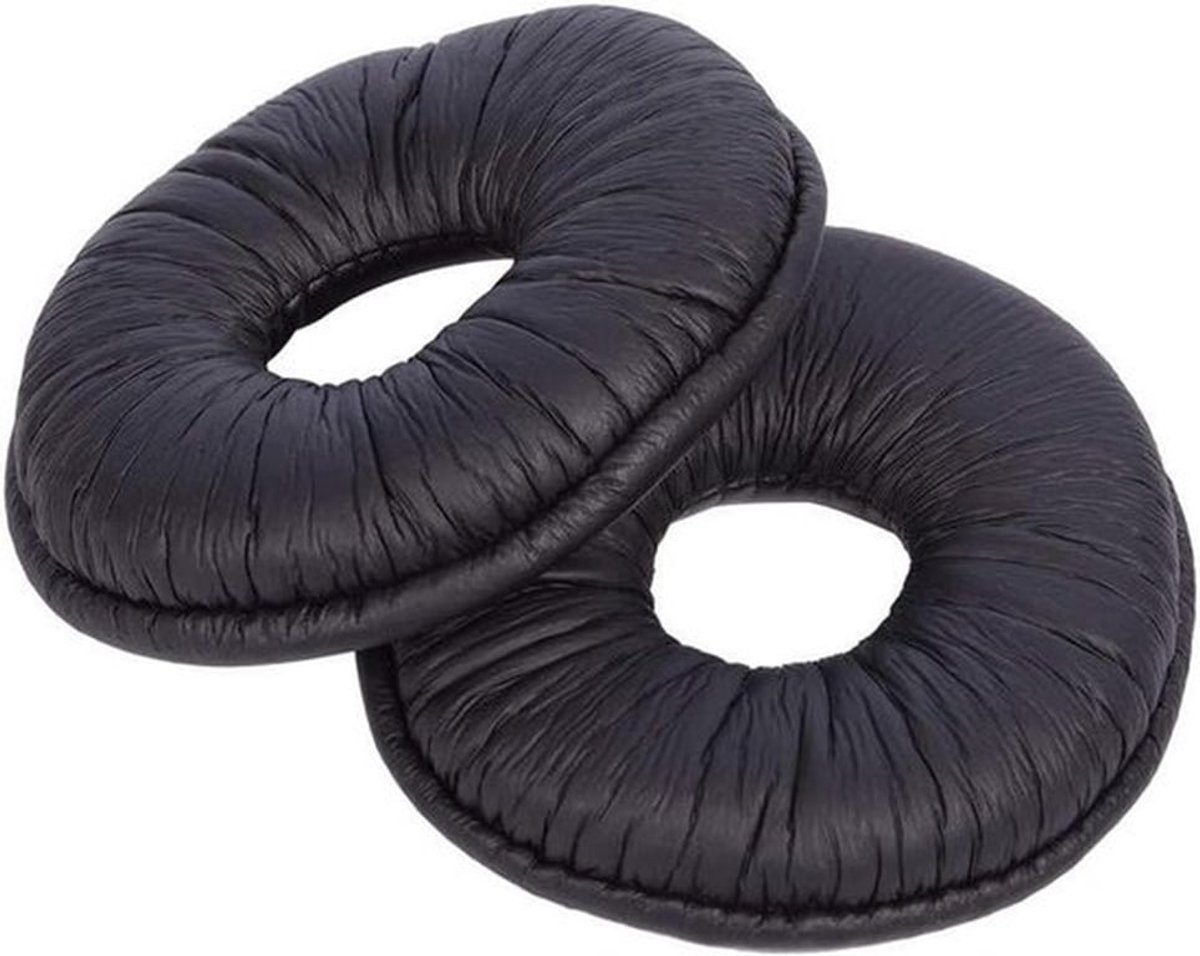 Zwart Schuim Oorkussens voor Hoofdtelefoon RP DJ1200 - 2 Stuks