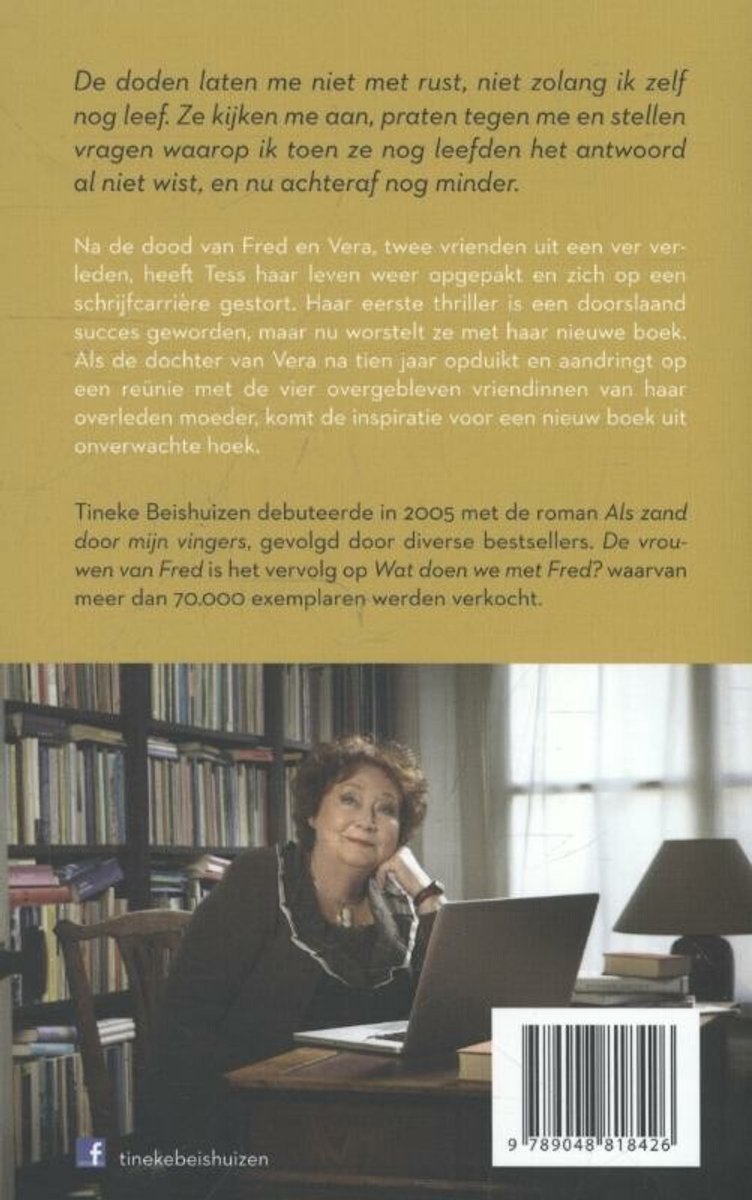 De vrouwen van Fred - back cover
