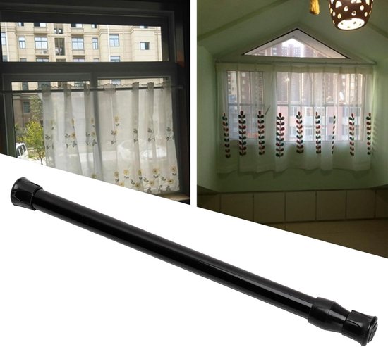 Verstelbare telescopische spanner voor ramen, ideaal voor keuken, badkamer en kast - 25-40 cm, 1.2 cm diameter — afbeelding 5
