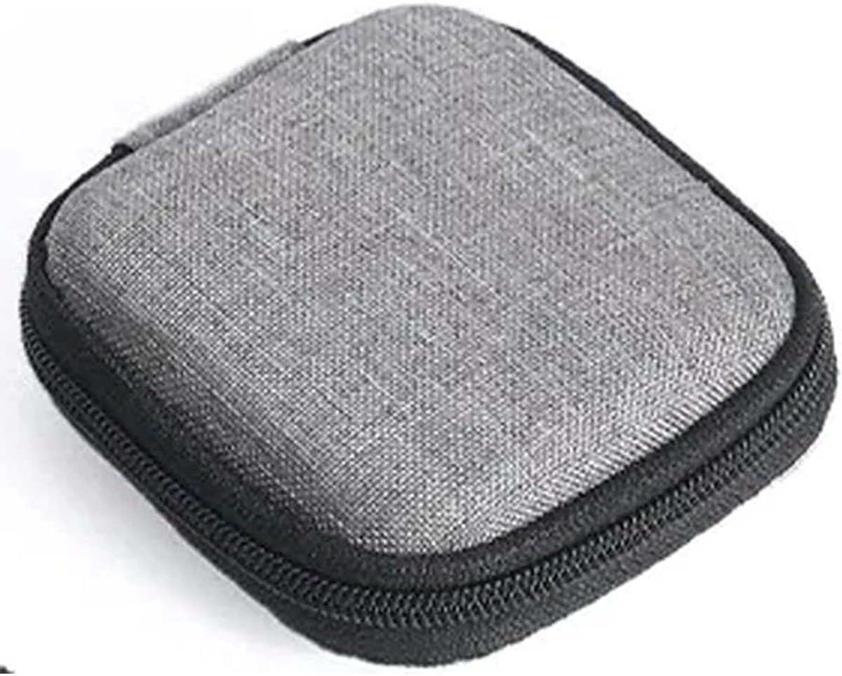 Draagbare kabelorganiser voor kleine accessoires, oplaadkabels en hoofdtelefoons - Set van 2 compacte opbergzakken