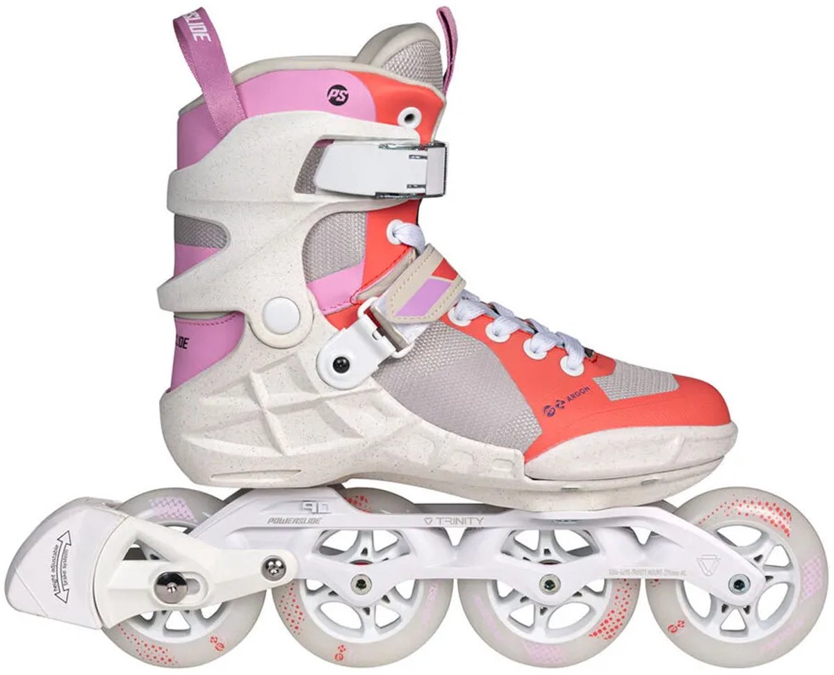 Powerslide Phuzion Argon 90 Inline Skates Peach