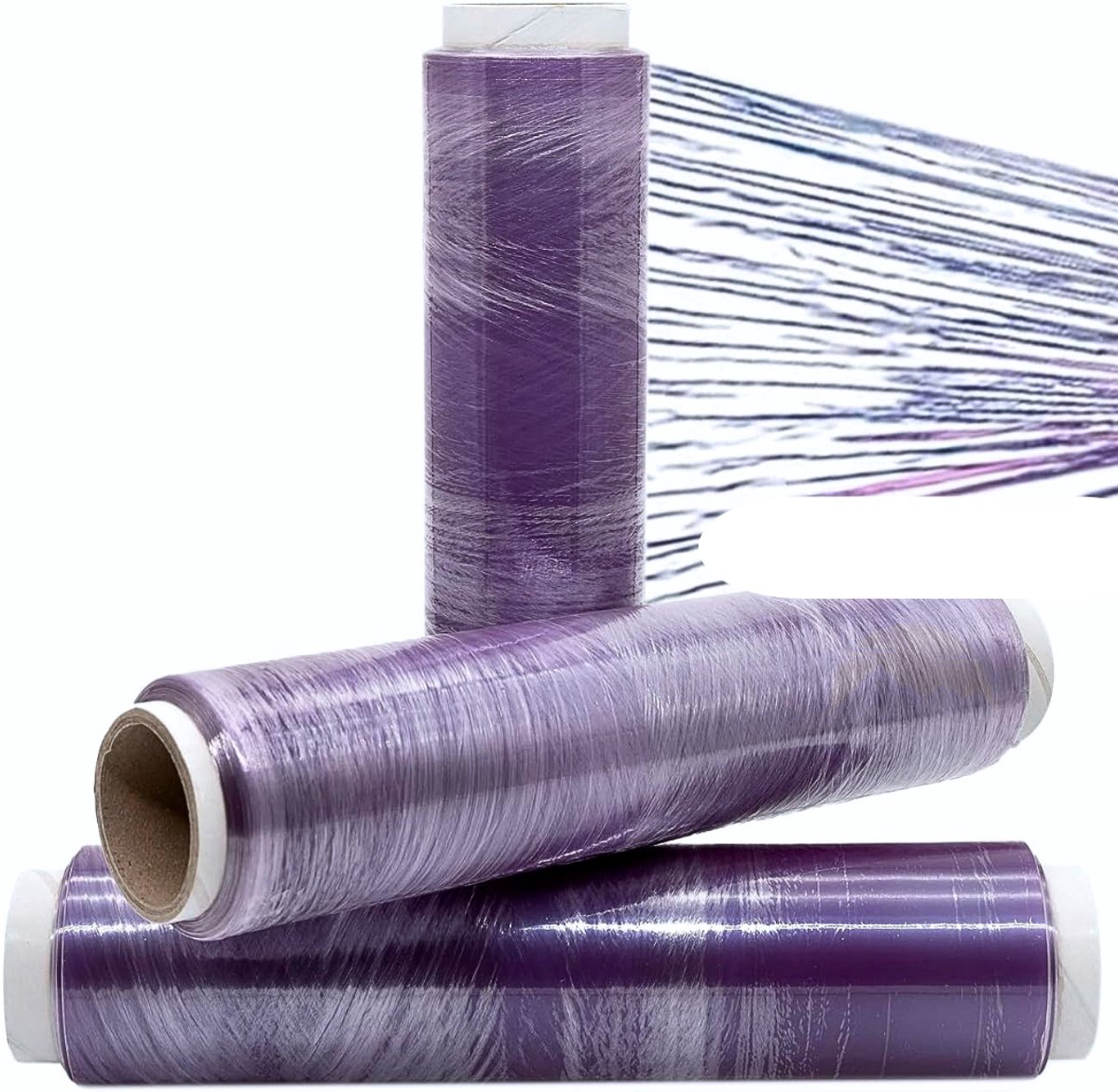 KURTT - 2 Rollen (45cm x 300m) Vershoudfolie - Keukenfolie - Huishoudfolie - Cateringfolie - Bewaarfolie - Plasticfolie - pvcfolie