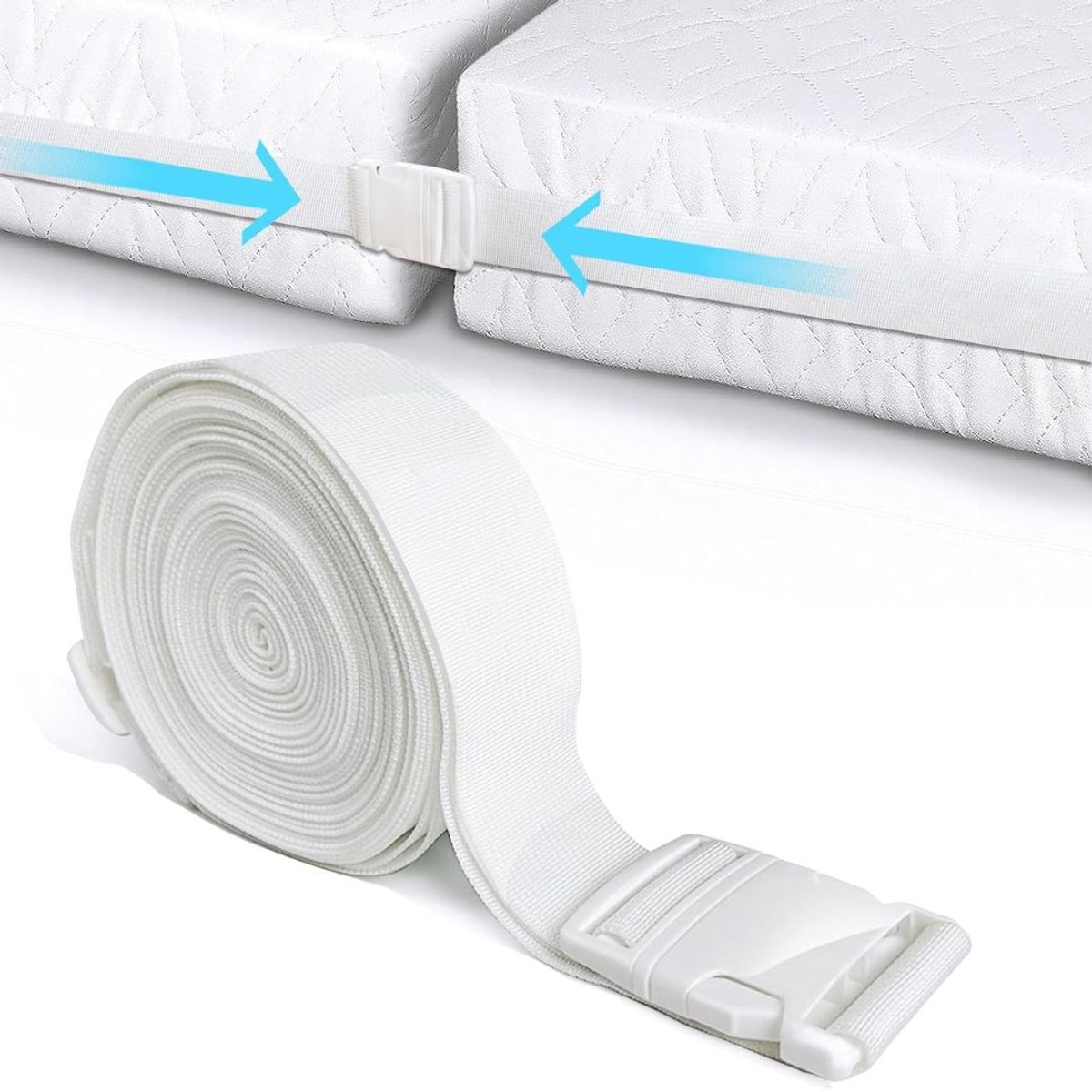MRKK® Matraswig - Bedbinder - Liefdesbrug - Wit