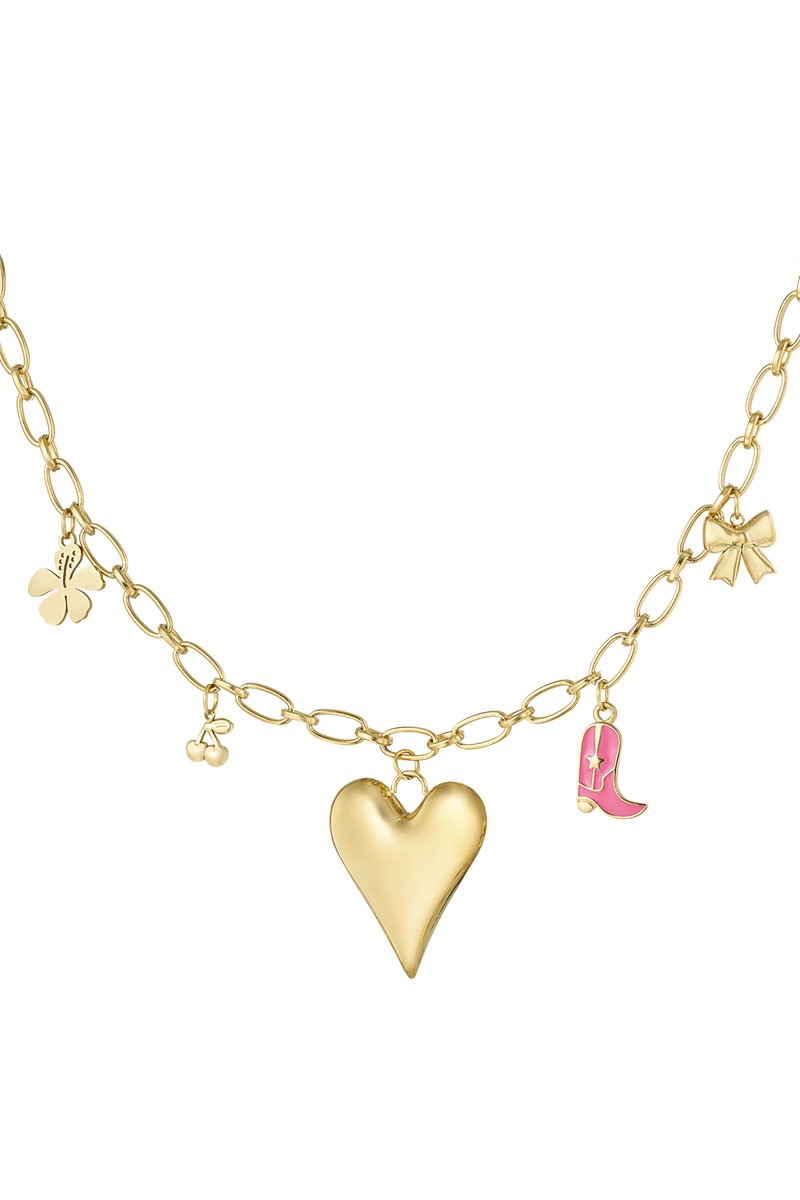 YWG - Love statement ketting - Goud