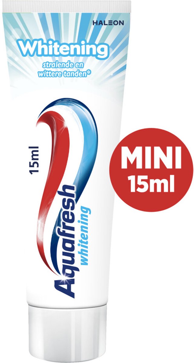Aquafresh White Mini Tandpasta - 3 x 15 ml - Voordeelverpakking