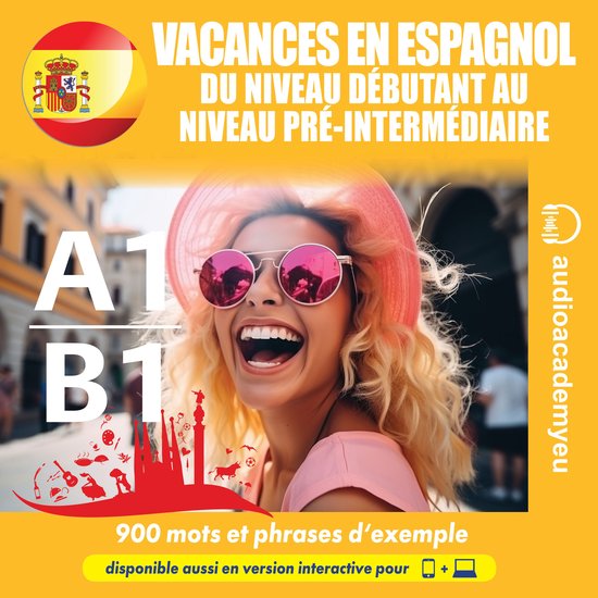 Vacances en espagnol A1-B1 - cover