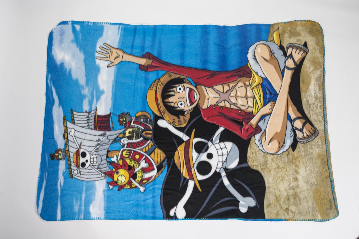 One Piece Fleeceplaid Luffy - 100 x 140 cm - Polyester