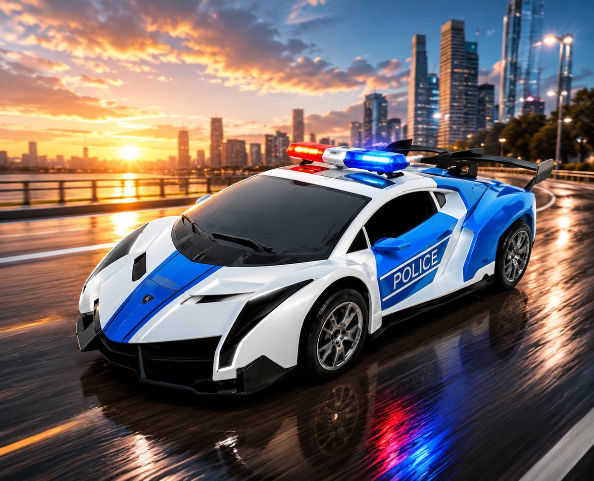 race auto politie auto Politieauto stunt auto politie- auto supercar politieauto speelgoedauto speelgoed-auto sport auto