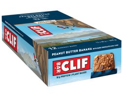 Clif Bar Energy Bar - Energiereep - Peanut Butter Banana - 12x68 gram