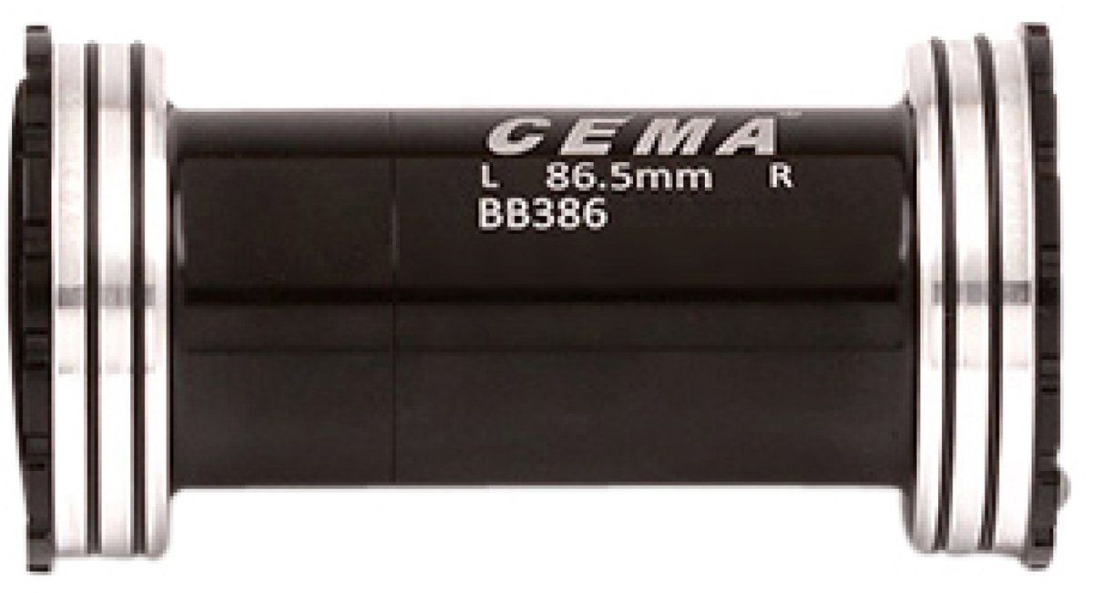 Cema Bracketas BB386 SRAM DUB-keramisch-zwart