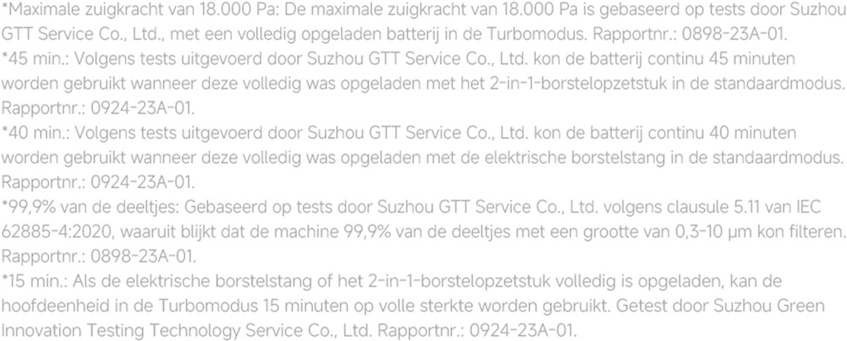 Xiaomi G20 lite Steelstofzuiger - zonder zak - draadloos - afbeelding 3
