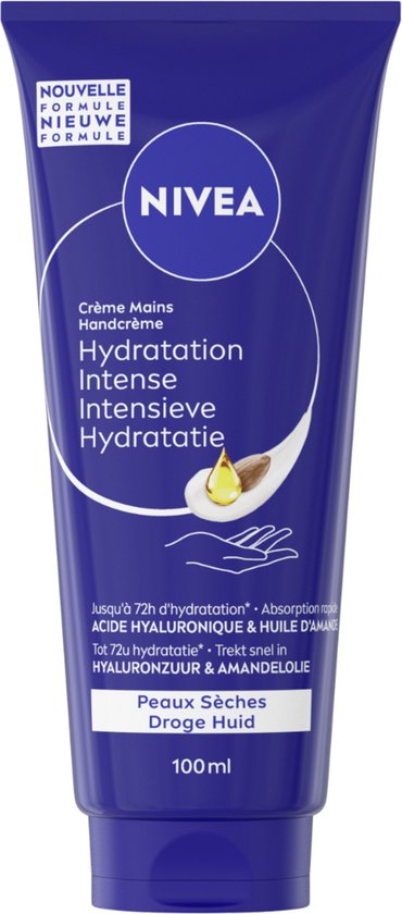 Nivea Handcrème tube voor droge huid, 100 ml.