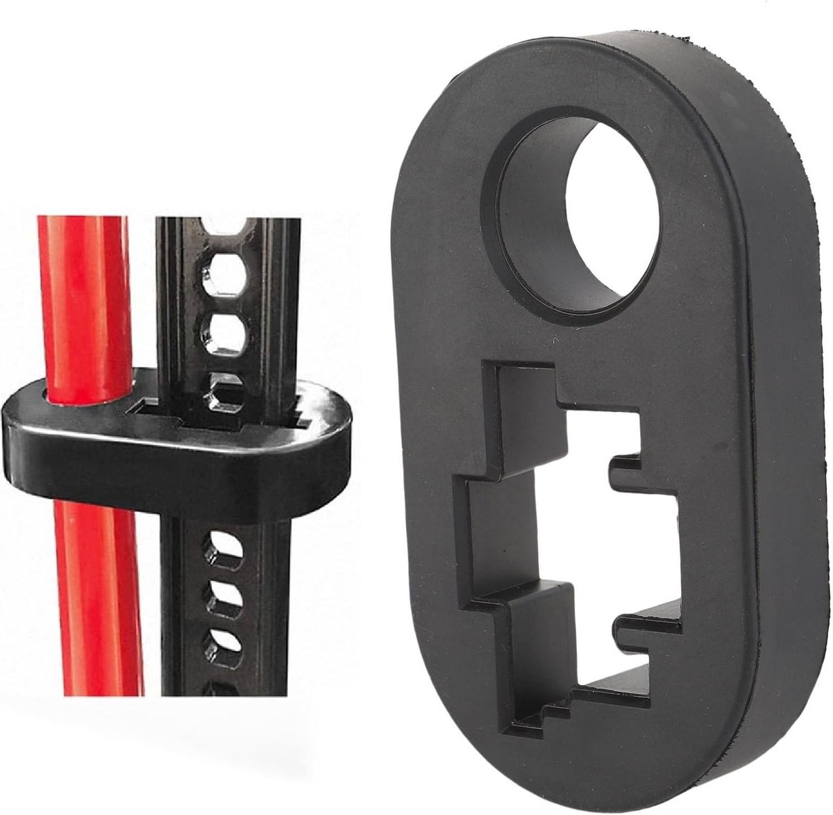 Rubberen Beschermhouder voor High Lift Jacks - Veiligheidsaccessoires voor UTV Jacks, Universele Montage en Ondersteuning