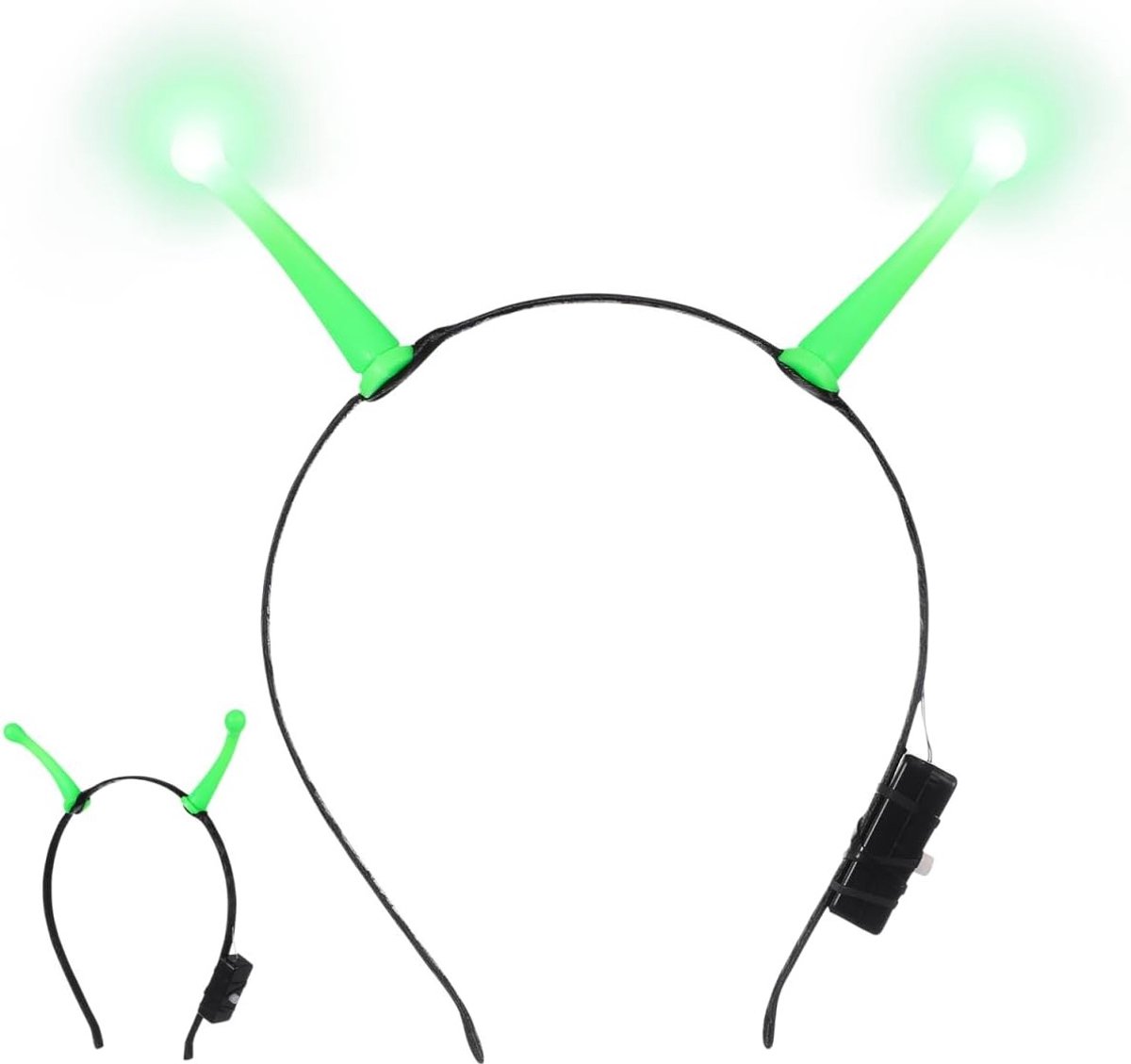 Lichtgevende hoofdband voor Halloween en cosplay, ideaal als feestaccessoire, herbruikbaar en eenvoudig te reinigen, geschikt voor alle leeftijden