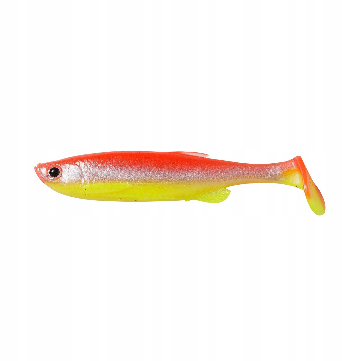 Savage Gear Fat Minnow Ripper 7.5cm - Geel Rood Fluo voor Baars & Snoekbaars