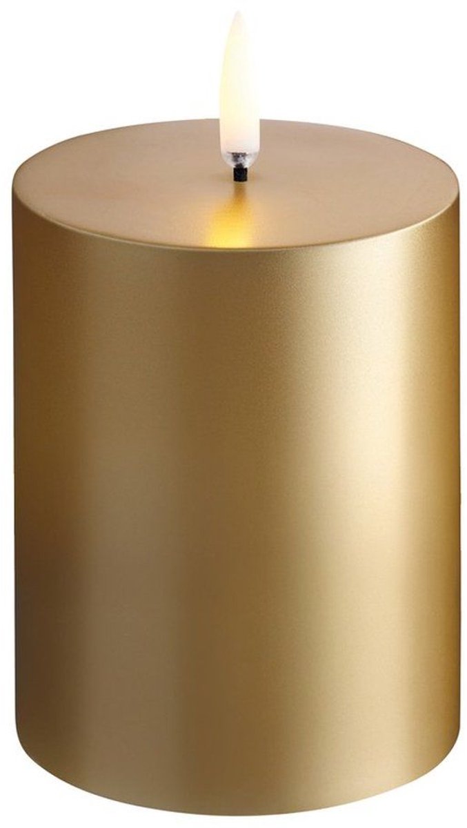 Uyuni - LED Stompkaars Licht - Goud - 7,8 x10 cm